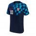 Croatia Luka Modric #10 Replica Away Shirt World Cup 2022 Short Sleeve